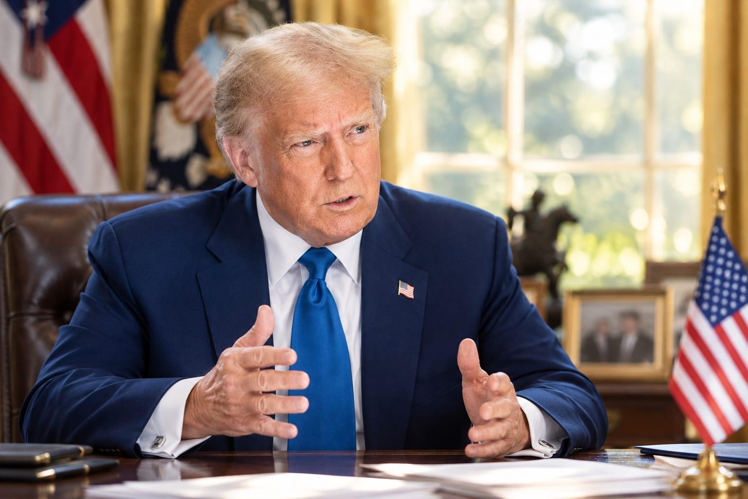 President Trump unveils plan for senior Medicare financial relief.