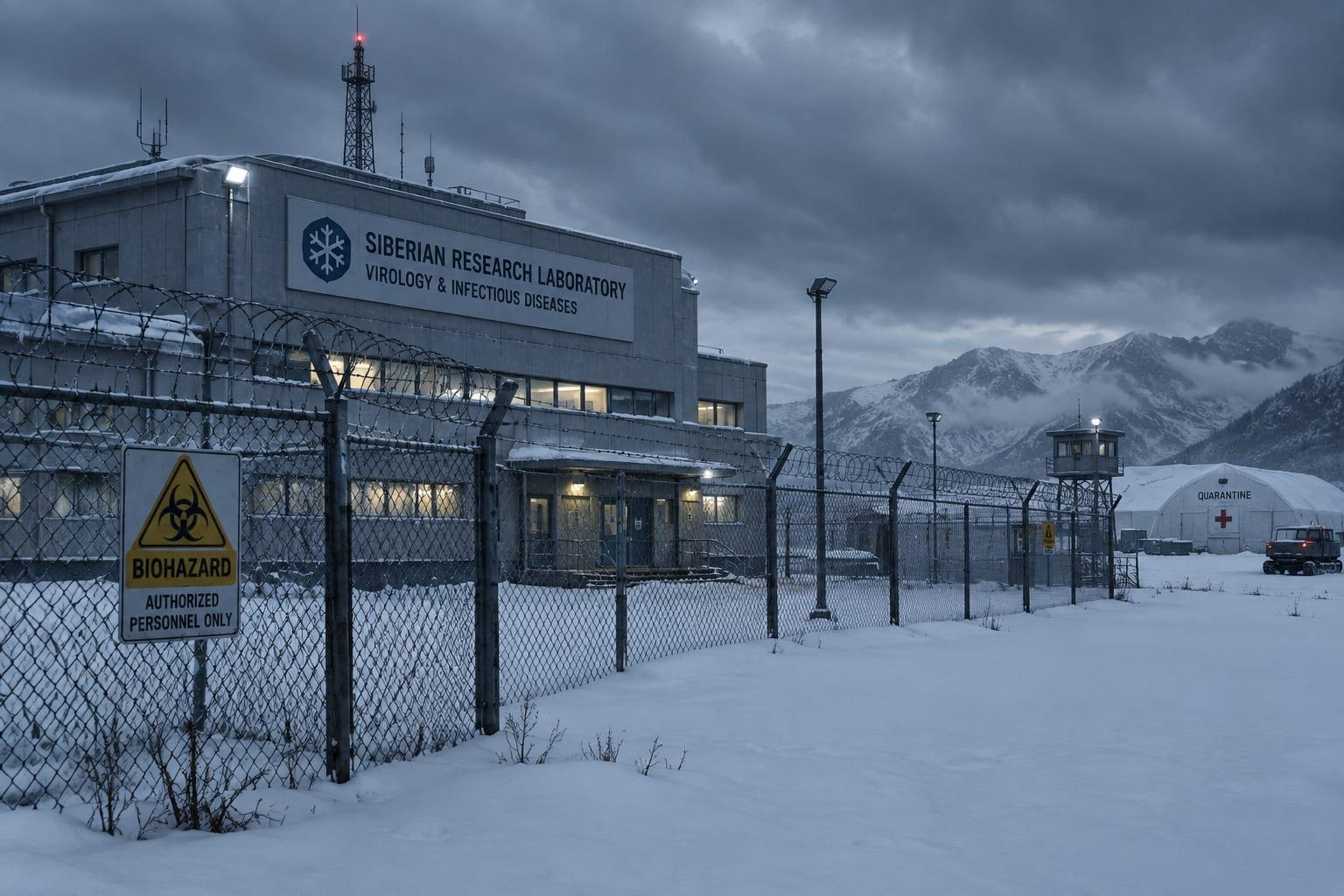Global concern mounts over mysterious death at Russian plague research lab.