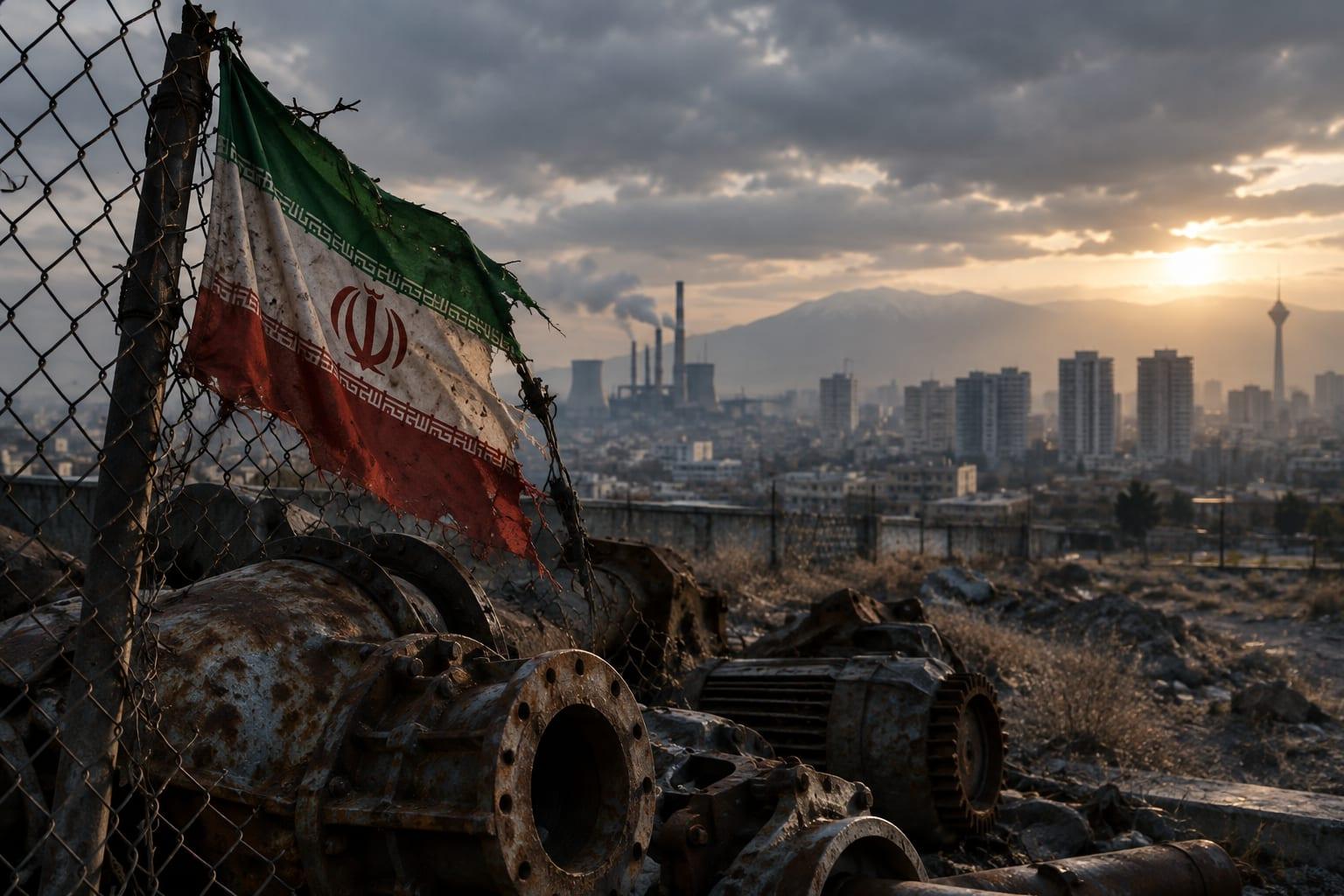 Iran's economic crisis raises concerns over national stability and security.