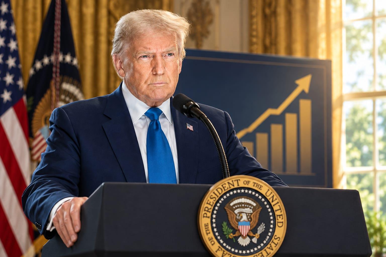 Trump's policies bolster the American economy through strategic tax cuts and border control.