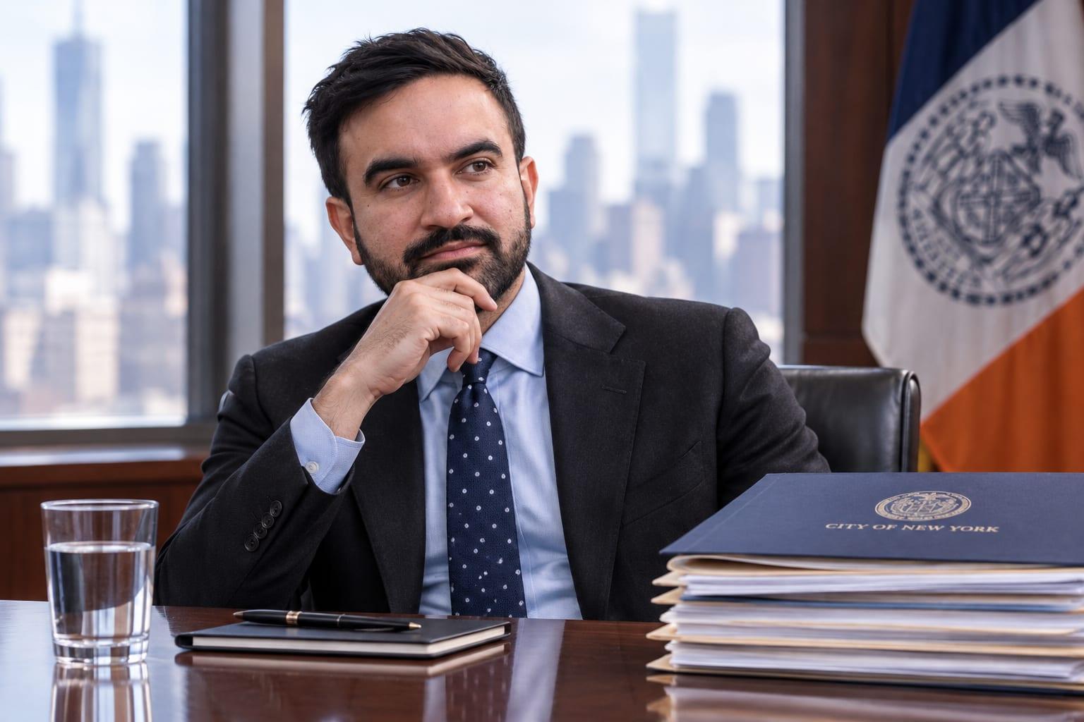 Controversy over Mayor Mamdani's funding plan revealing tensions concerning antisemitism and Israel.