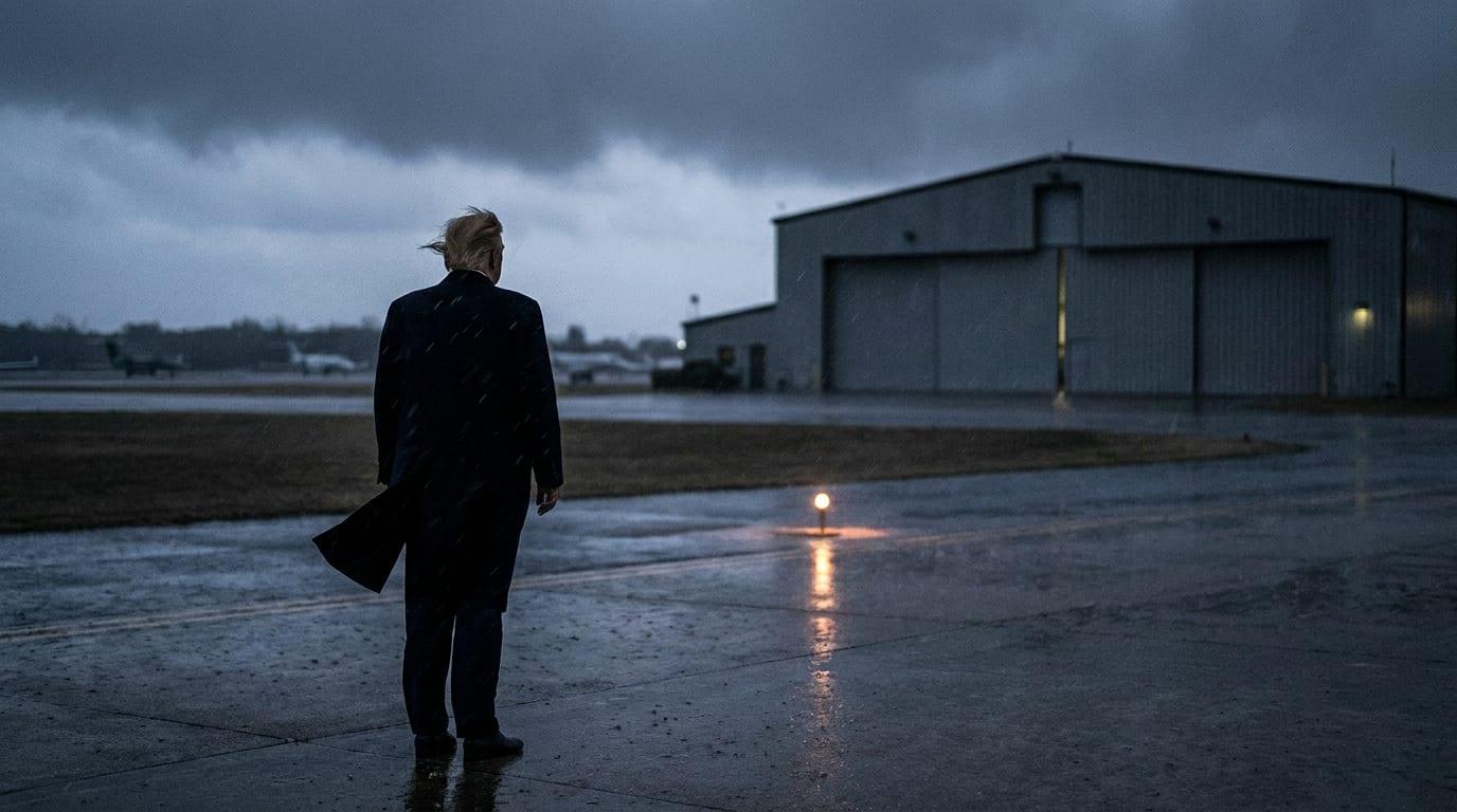 Trump Skips Alabama-Georgia Game as Hurricane Bears Down