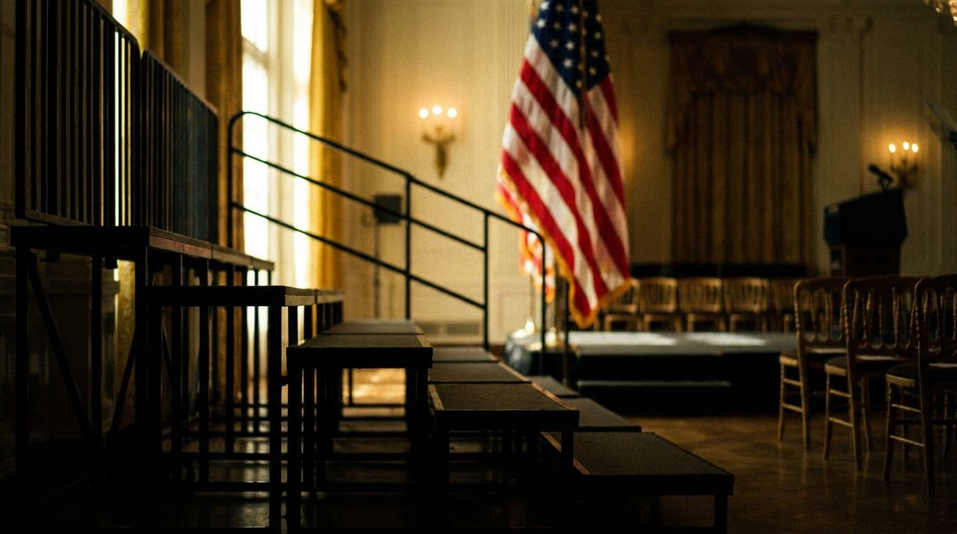 Press seating access at White House events comes under scrutiny.
