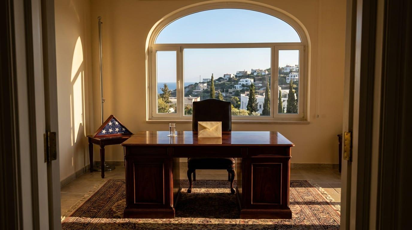 Ambassadorial conduct and resignation under scrutiny in Greece.