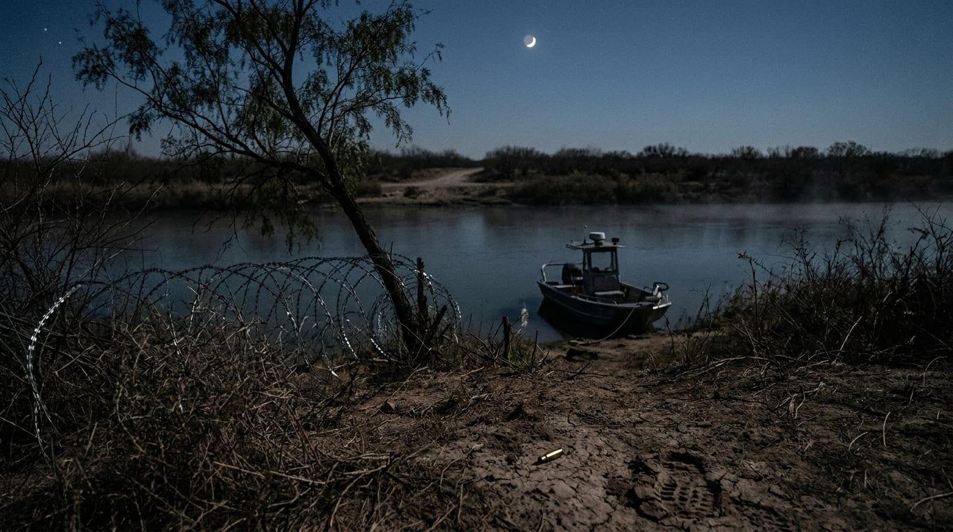 Cross-border gunfire claims strain U.S.-Mexico river security coordination.
