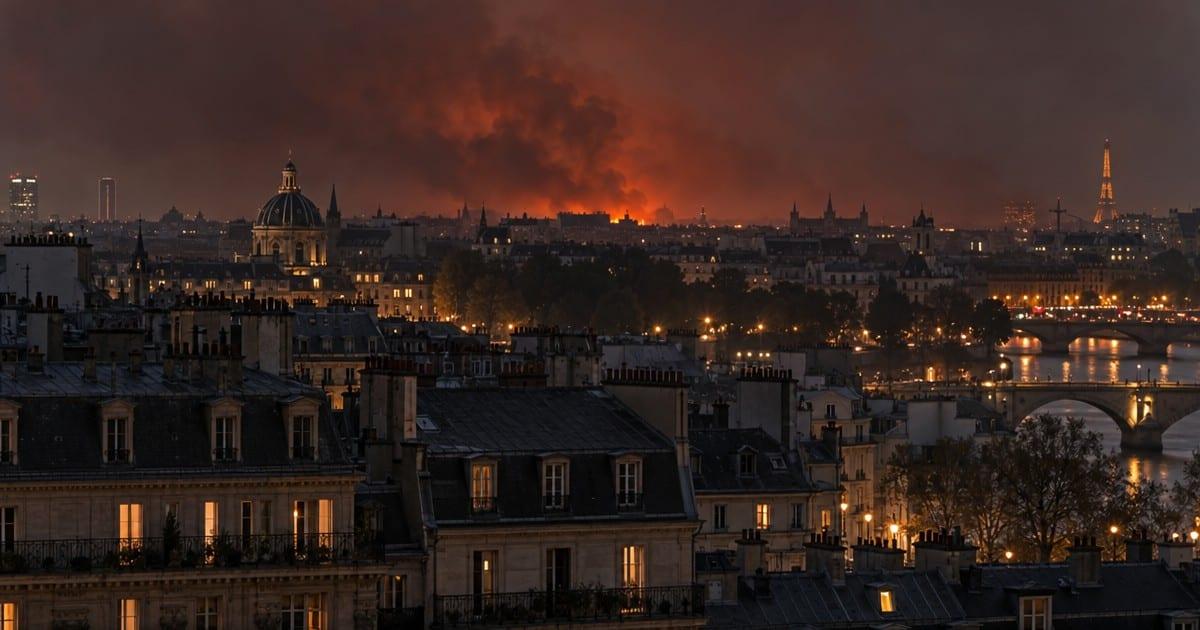 Viral claims of simultaneous unrest across eight countries raise questions online.