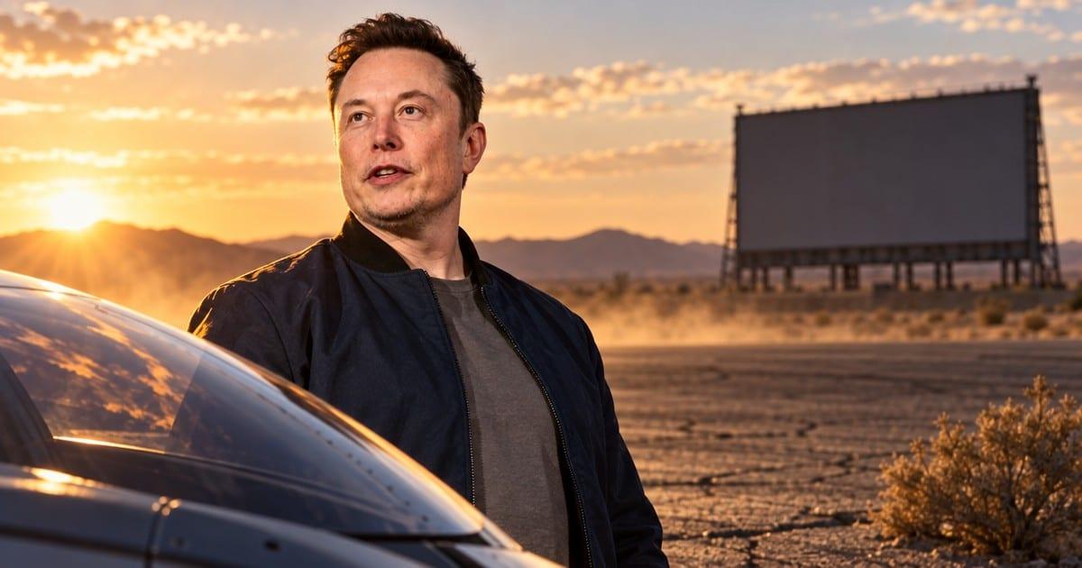 Elon Musk's flying-car spectacle versus a documentary's box-office collapse.