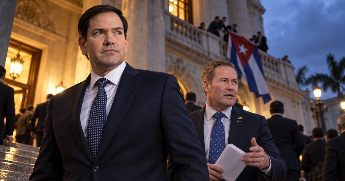 U.S. lawmakers confront Cuban regime over alleged covert military site.