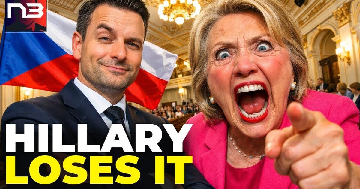 HUMILIATED: Hillary Clinton Has VISIBLE MELTDOWN After Czech Official Drops Truth Bomb on Gender Ideology