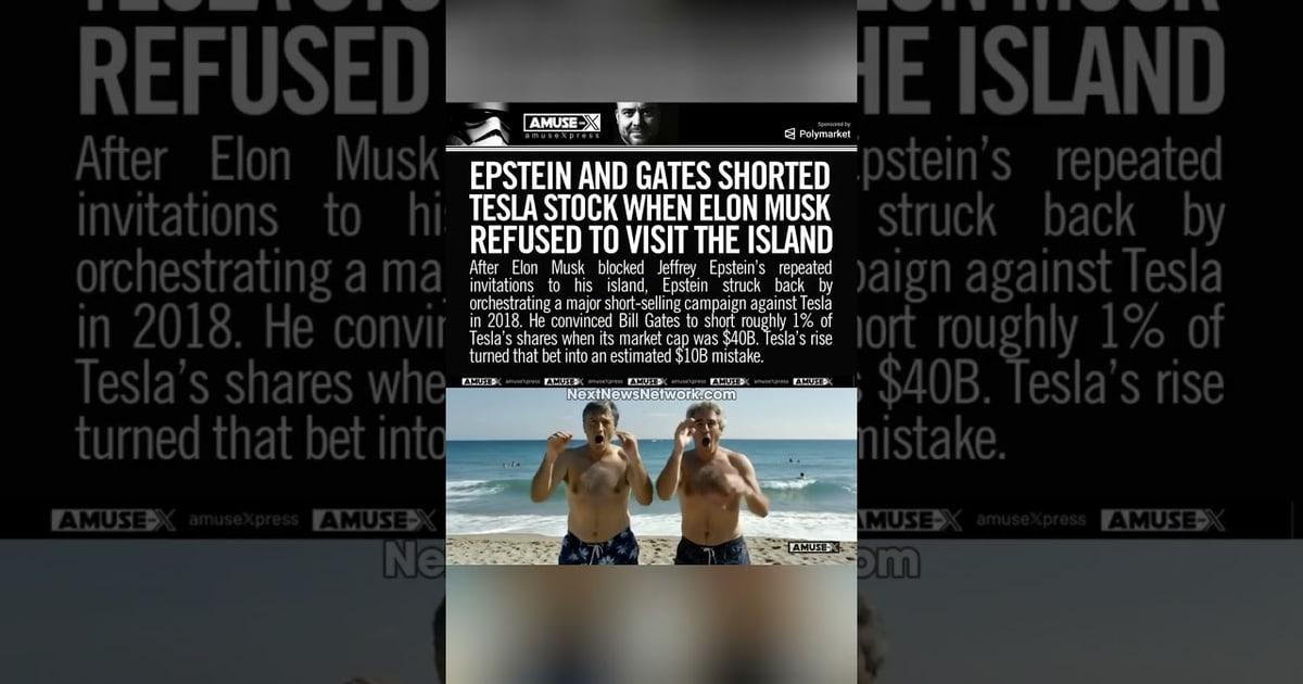 EXPOSED: The Truth About Elon Musk, Epstein, and Bill Gates Finally Comes to Light