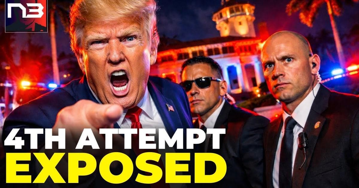 FOURTH Assassination Attempt on Trump STOPPED — Armed Intruder Shot Dead at Mar-a-Lago After Raising Shotgun at Secret Service