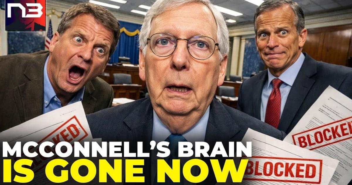 EXPOSED: McConnell's Staff CAUGHT Blocking Congressman's Questions as Senator's Cognitive Decline Raises Alarming Questions About WHO Is Really Running the Senate