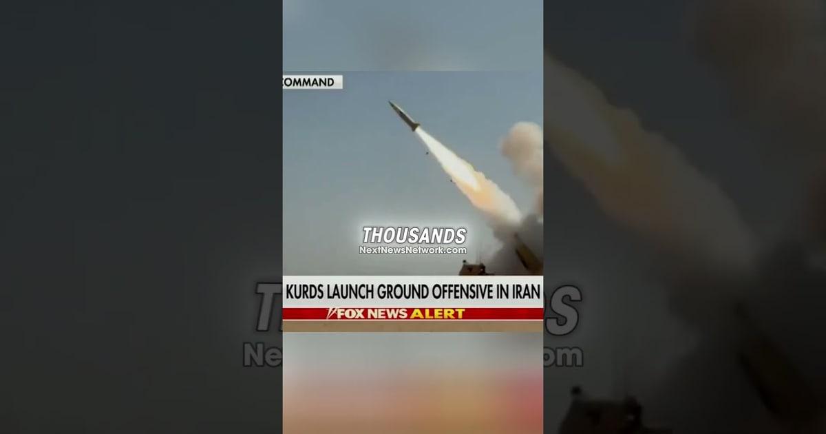 BREAKING: Trump Unleashes MASSIVE Iran Operation – Thousands of Kurdish Forces Launch Ground Offensive