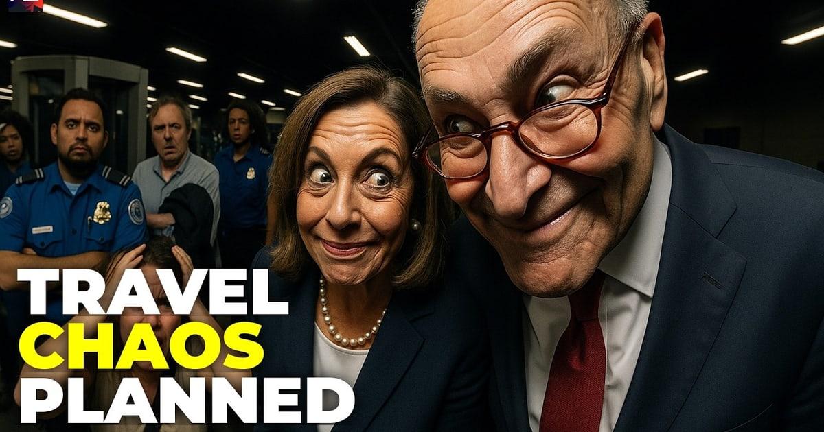 EXPOSED: Democrats Allegedly WEAPONIZING TSA to Create Airport Chaos — And the Real Target Is Election Integrity