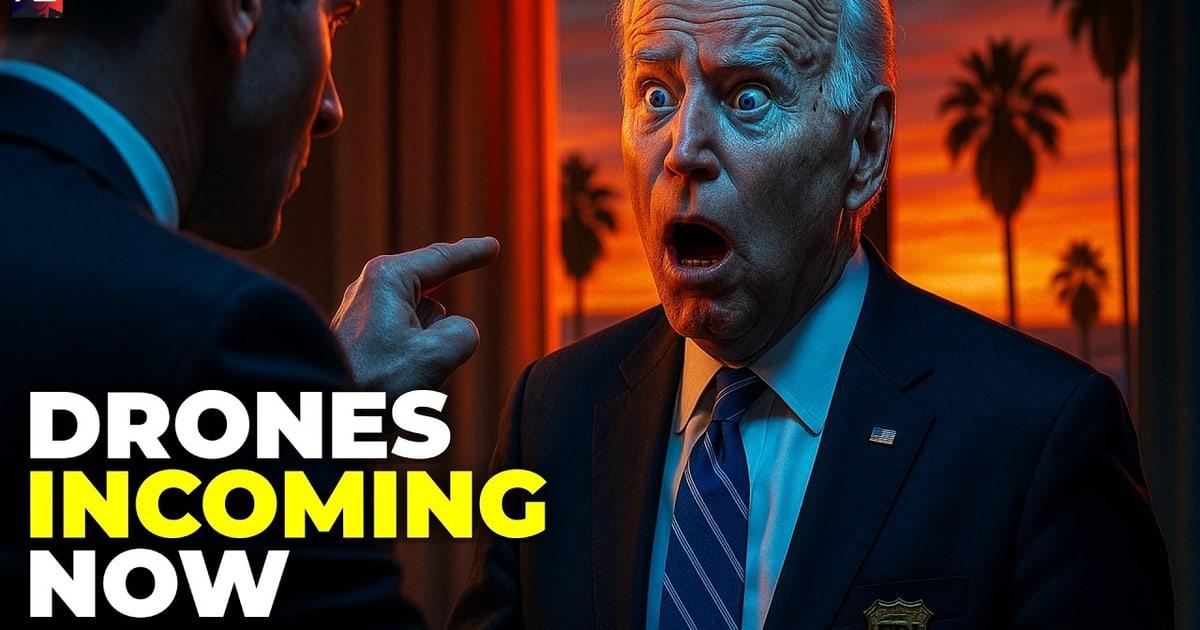 BREAKING: FBI Confirms Iranian Drone Threat to California Coast — Biden's Border DISASTER May Have Let Terrorists In