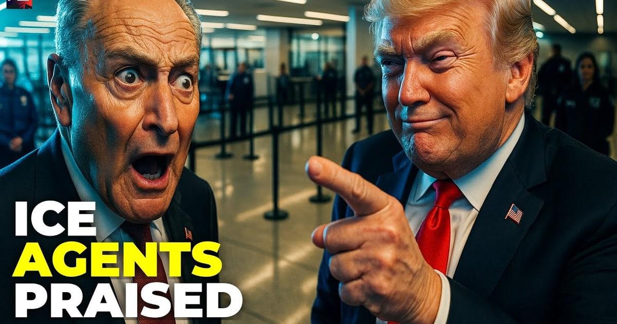 CRUSHED: Schumer's Doom-and-Gloom ICE Prediction BACKFIRES Spectacularly as Airports Run Smoother Than Ever