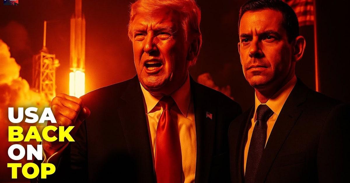 EPIC: Americans Witness HISTORIC Moon Launch from 30,000 Feet as Trump Restores American Space Dominance