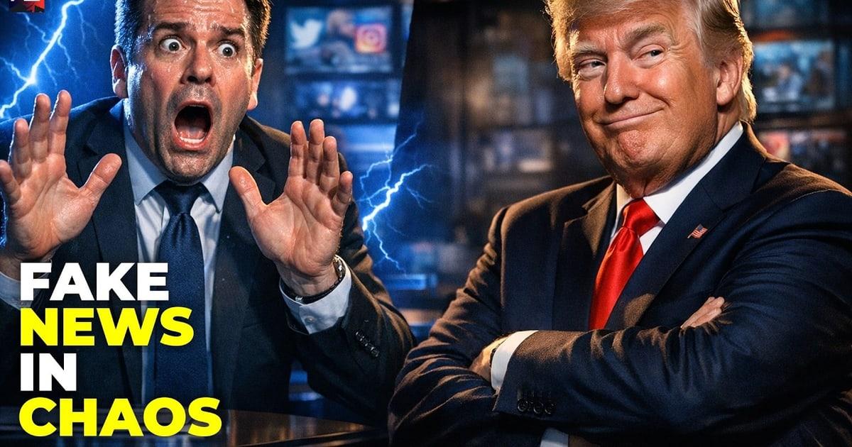 MELTDOWN: Corporate Media SPIRALS Into Chaos After Trump Shares AI Meme — Their Reaction Tells You Everything