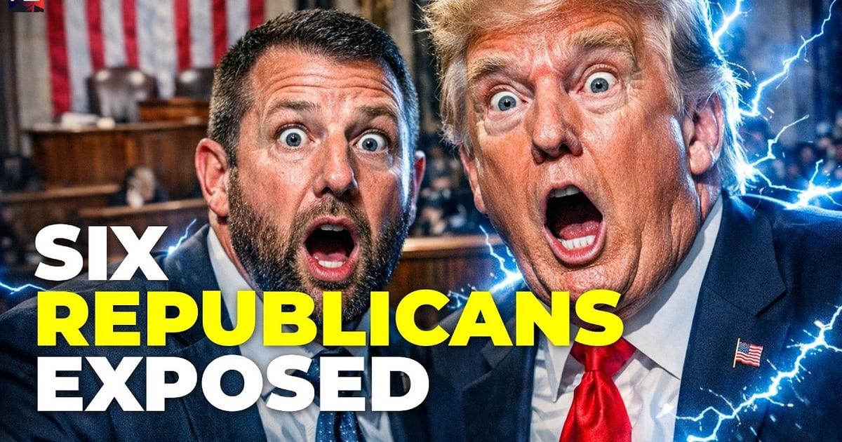 BETRAYAL: Six Republicans Just STABBED Trump in the Back on Key Vote – And One Actually CELEBRATED on Camera