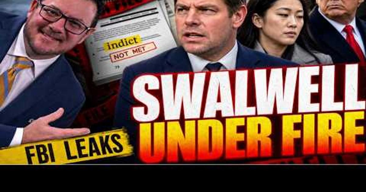 BOMBSHELL: FBI Files EXPOSE Swalwell Indictment Buried by Washington Insiders