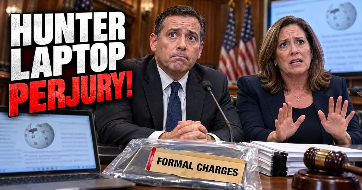 BOMBSHELL: Top FBI Officials Charged in Hunter Biden Laptop Cover-Up After Sworn Testimony Crumbles