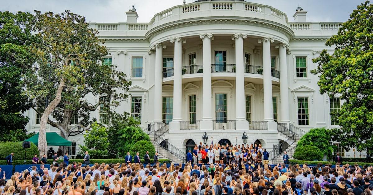 President Trump Returns to Oval Office, Showcases Presidential Legacy on Evening Colonnade Walk