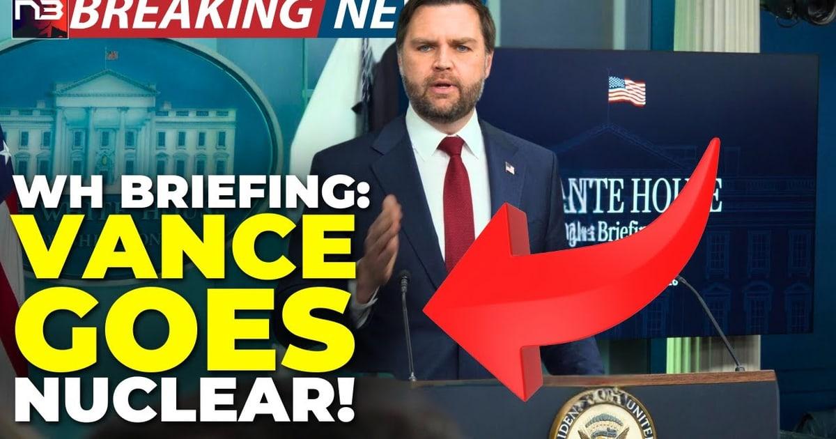 VANCE UNLOADS: VP Defends ICE Agent, Announces NEW Fraud Prosecutor, and TORCHES Media in EXPLOSIVE Press Conference