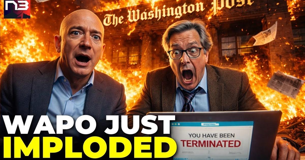 COLLAPSE: Washington Post FIRES 300 Employees in Single Day as Bezos' Propaganda Machine IMPLODES