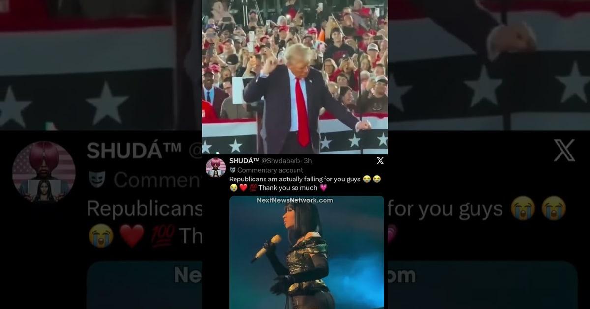 CULTURAL SHIFT: Nicki Minaj Could Be Trump's Secret Weapon for Midterm DOMINANCE