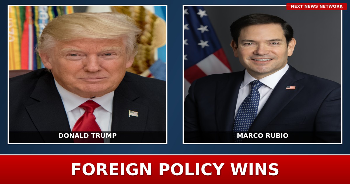 Trump And Rubio's AMERICA FIRST Foreign Policy WINS Transform U.S. Global Standing