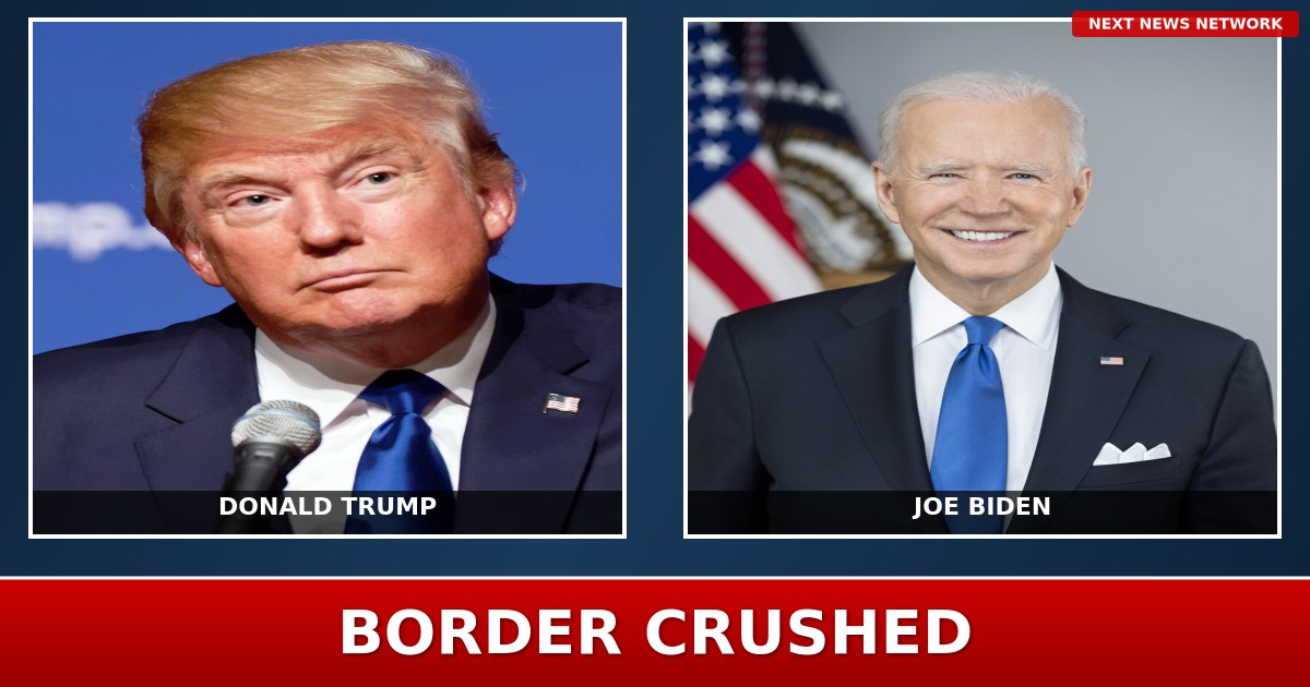 HISTORIC BORDER VICTORY: Trump's First Year CRUSHES Illegal Crossings to 109K After Biden's Crisis
