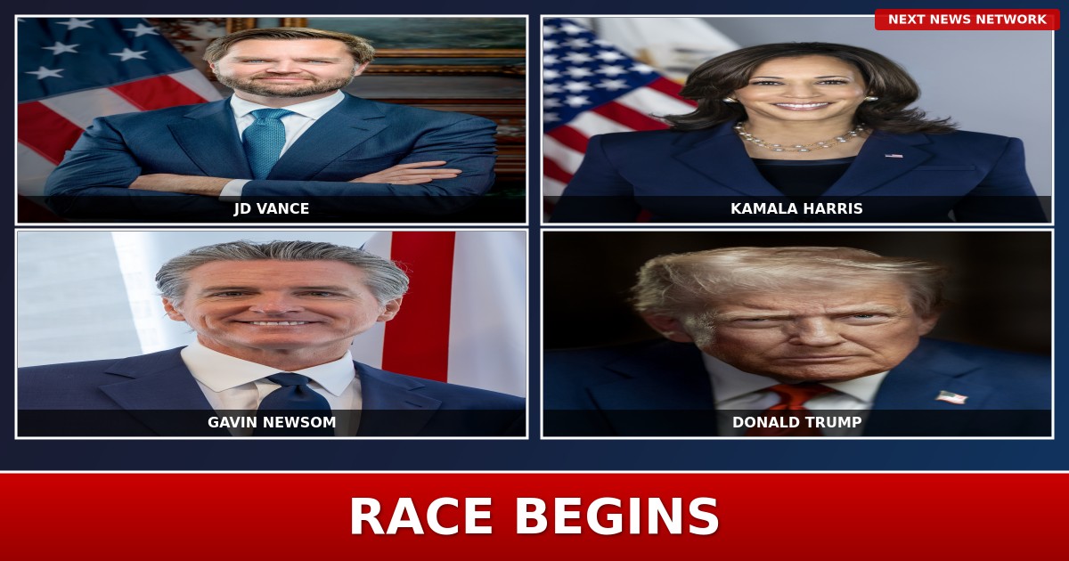 2028 WHITE HOUSE RACE Begins: Vance Gets Major Backing as Democrats SCRAMBLE for Position