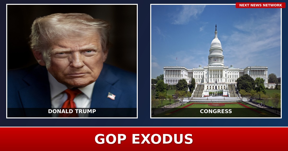CRITICAL 2026 MIDTERM BATTLES Could Flip Congress as GOP Faces Major Retirement Wave