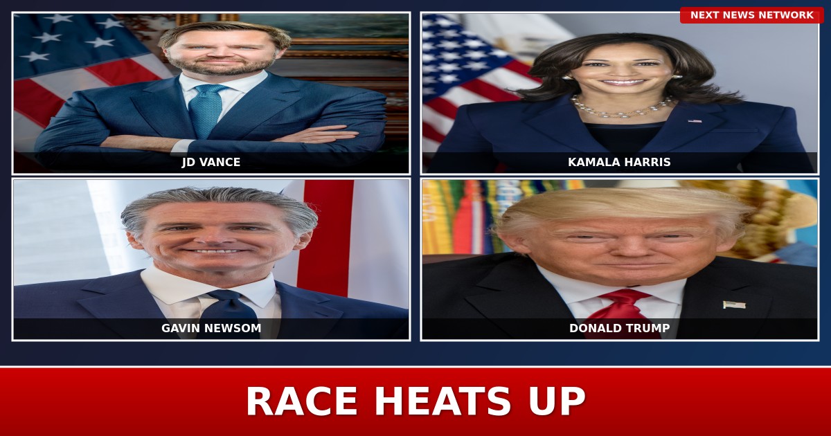 2028 WHITE HOUSE RACE HEATS UP: Vance Secures Major Endorsement as Democrats Scramble for Position