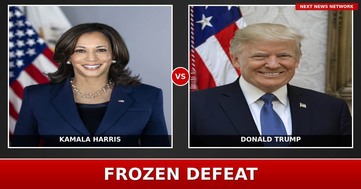 FROZEN IN MARBLE: Kamala Harris Claims VICTORY Despite Historic Election DEFEAT