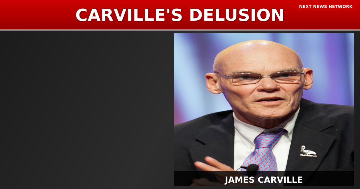 DELUSIONAL: James Carville DESPERATELY Claims Democrats Will Have 'Massive Win' in 2026 Midterms