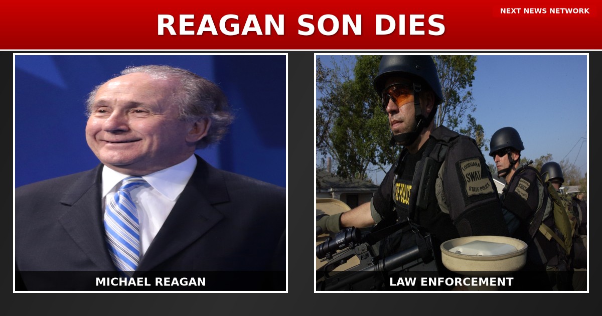 BREAKING: Conservative Icon Michael Reagan, Son of President Ronald Reagan, Dies at 80
