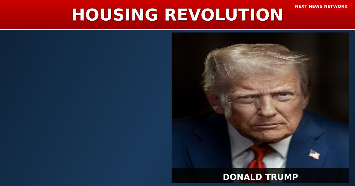 TRUMP'S HOUSING REVOLUTION: President Proposes BANNING BlackRock From Buying Single-Family Homes