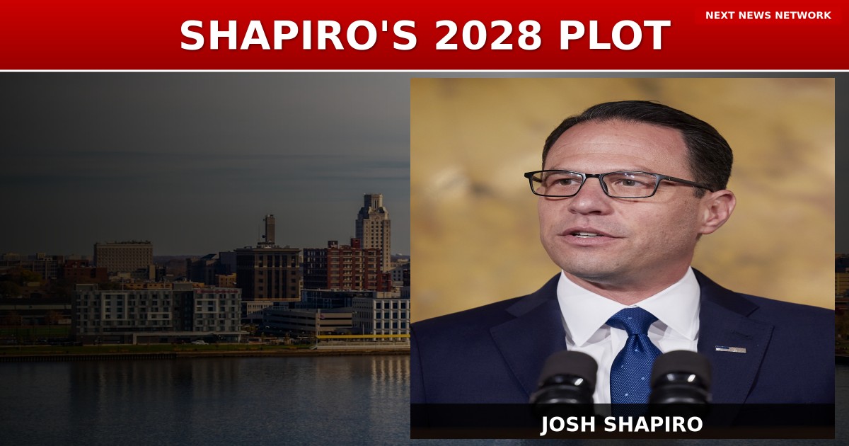 EXPOSED: Pennsylvania's Shapiro LAUNCHES 2028 Presidential Plot With $30 Million War Chest