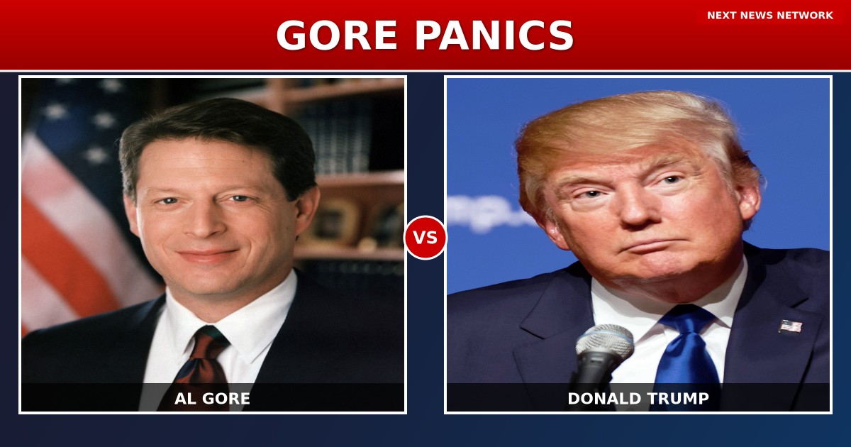 CLIMATE HYPOCRITE Al Gore PANICS as Trump DESTROYS His UN Money Grab