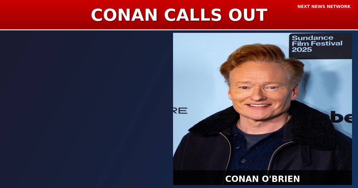REALITY CHECK: Comedy Legend Conan O'Brien CALLS OUT Trump-Bashing Comics for Trading Laughs for Liberal RAGE