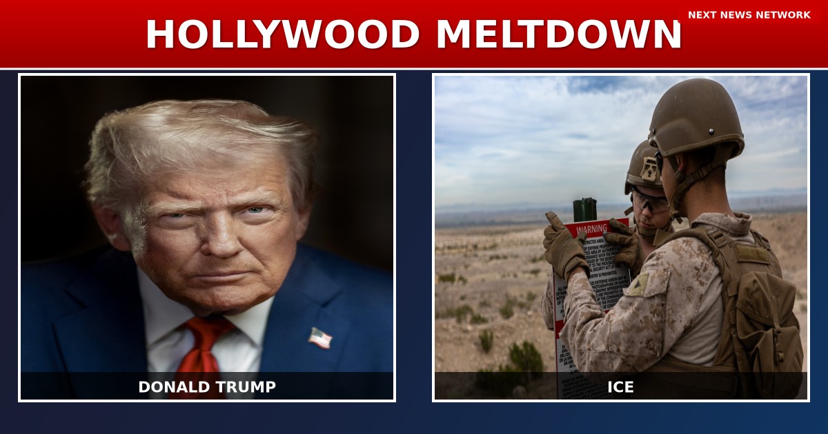 UNHINGED: Hollywood Elites MELT DOWN After Woman Rams ICE Agent, Demand Trump's 'Impeachment'