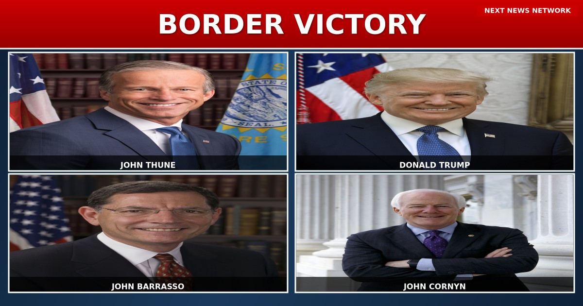 VICTORY LAP: GOP Senators Hit Border to Showcase Trump's MASSIVE Security Success