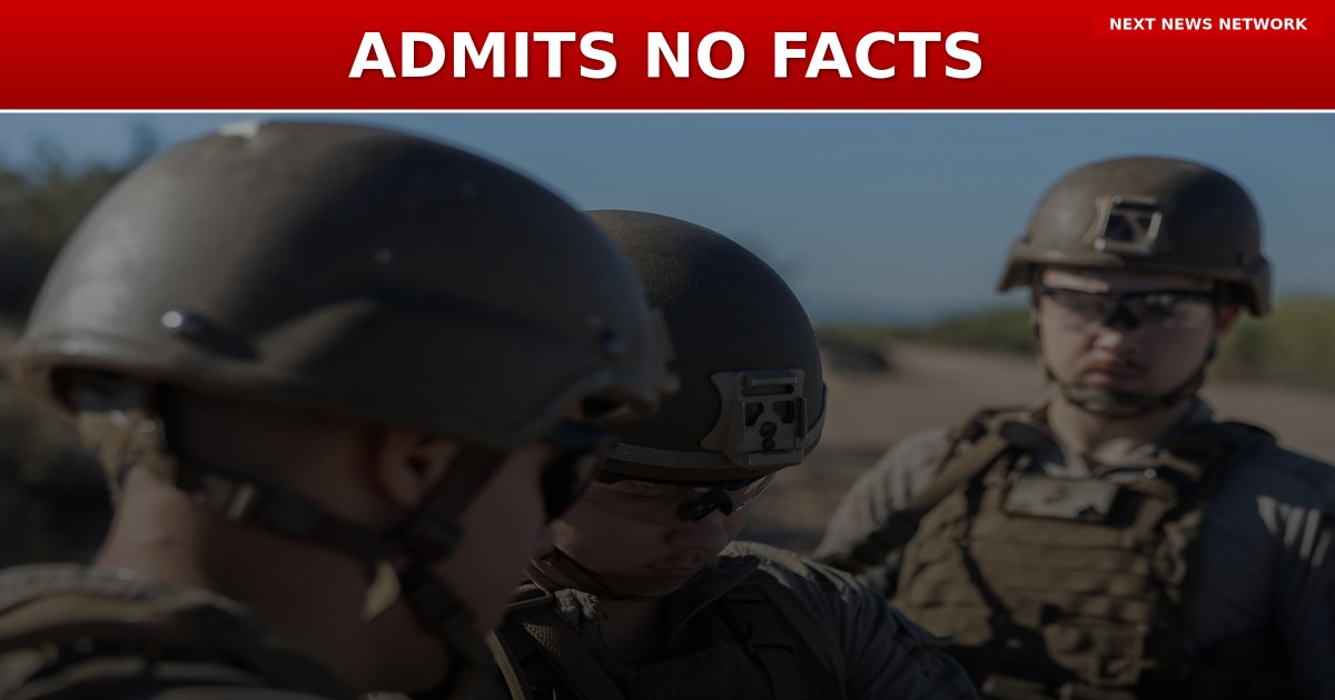 CLUELESS Democrat ADMITS She Has No Facts But Calls Border Patrol Shooting 'Excessive' Anyway