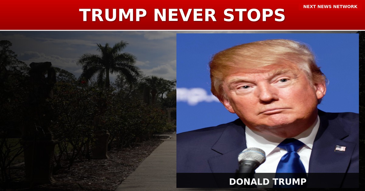 President Trump Keeps America Running While Handling Personal Business Like a BOSS