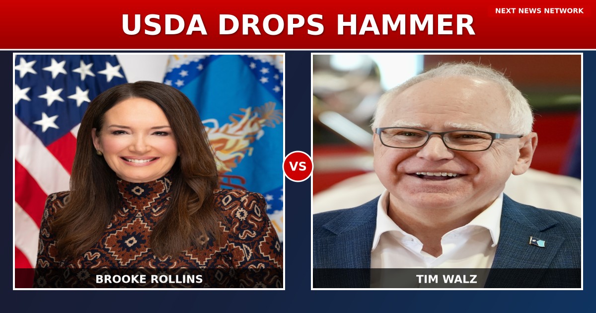 TRUMP'S USDA DROPS HAMMER: Secretary Rollins ENDS Minnesota's 'Handouts to Thieves' Over Massive Fraud Scandal
