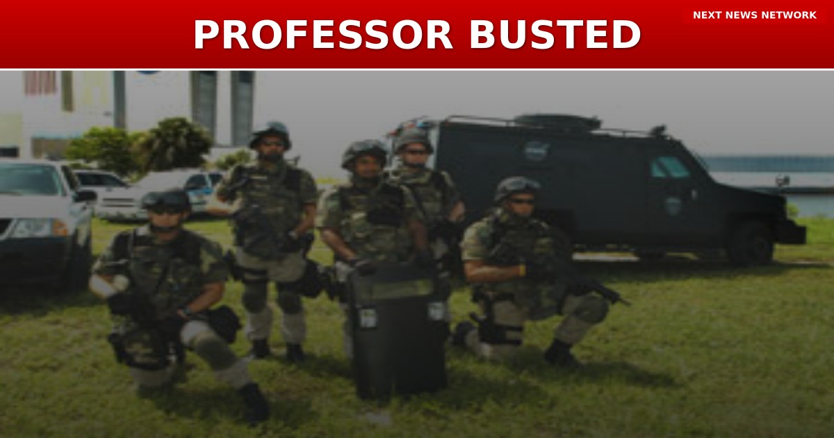EXPOSED: Anti-Trump Professor Arrested With SEX TOYS in Alleged Child Predator Sting