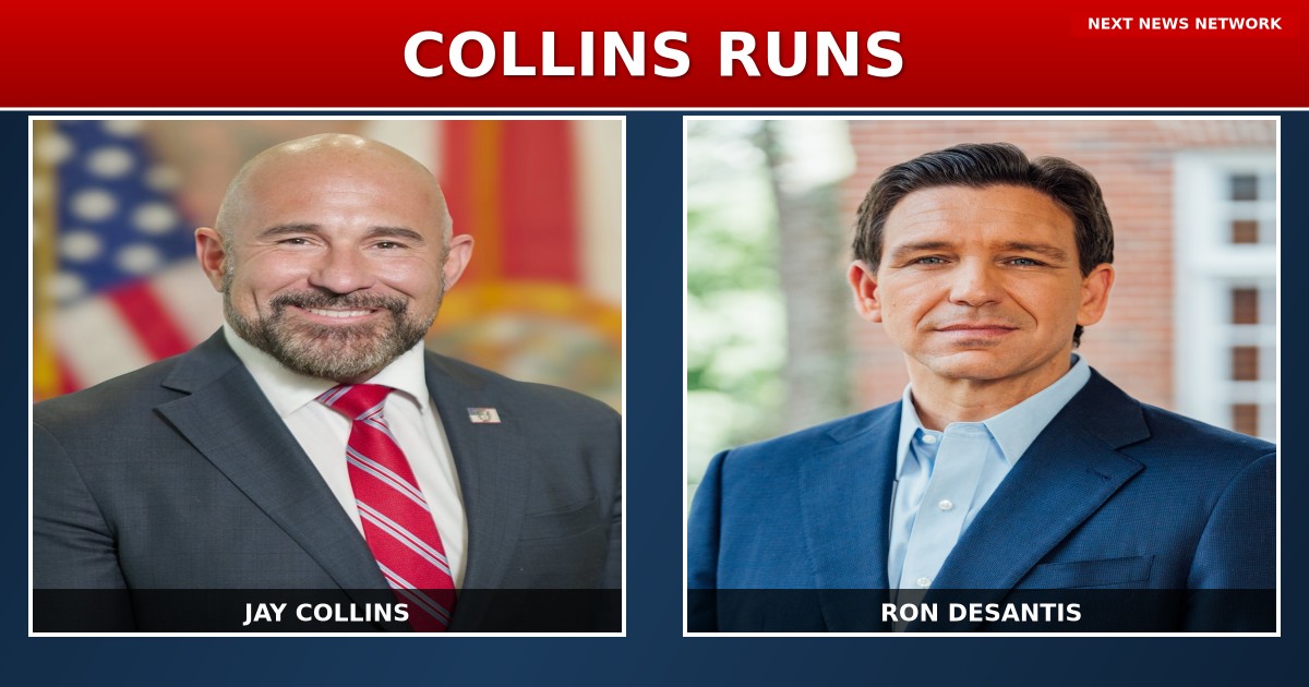 FLORIDA RISING: DeSantis Lieutenant Governor JAY COLLINS Launches Gubernatorial Bid to Continue America First Legacy