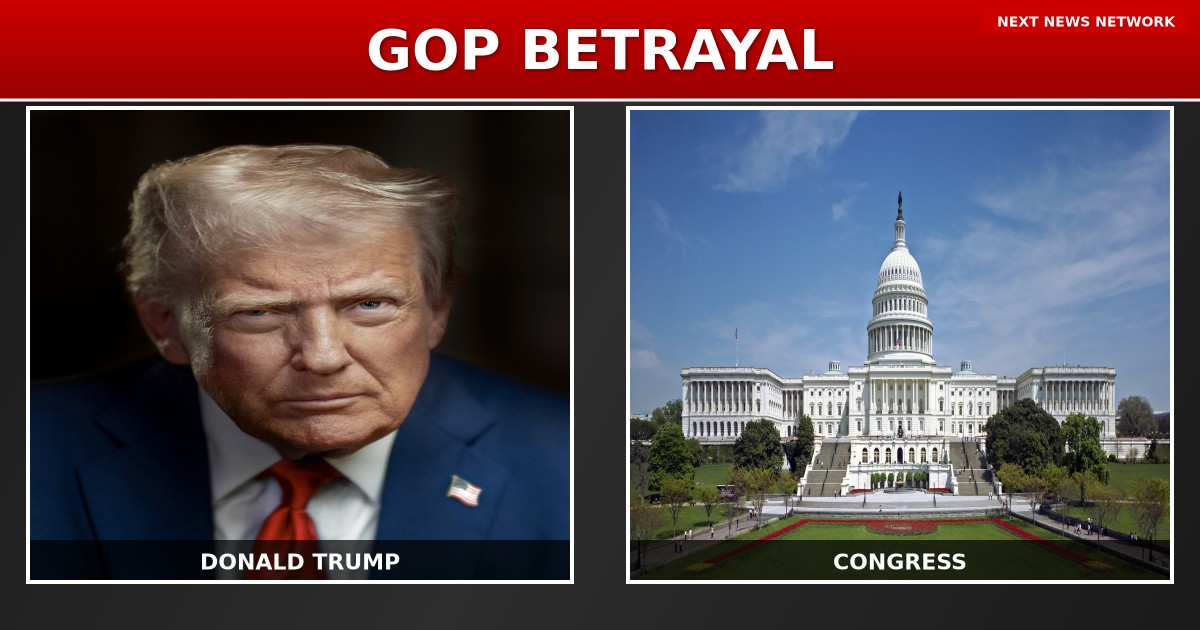 BACKSTABBERS: RINO Republicans DEFY Trump as Congressional Grip WEAKENS