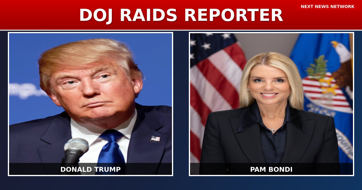 BREAKING: Trump DOJ RAIDS Washington Post Reporter Who Published Classified Leaks